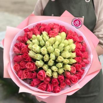 Букет из 101 розы Кения Артикул  44712nv
