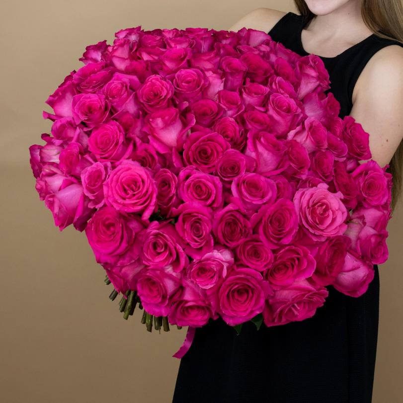 Розовые розы (Эквадор) 40 см